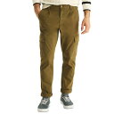 ナウティカ メンズ カジュアルパンツ ボトムス Men's Classic-Fit Stretch Twill Pleated Cargo Pants Dark...