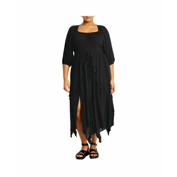 シティーシック レディース ワンピース トップス Women's Arzel Dress Black