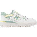 New Balance ニューバランス レディース スニーカー 【New Balance 550 Salt March Limelight (Women's)】 サイズ US_6(23.0cm) White/Salt Marsh/Limelight(4)