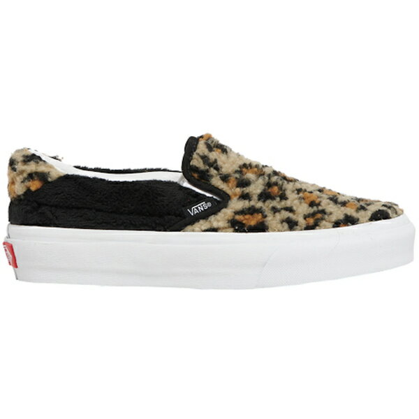 Vans バンズ レディース スニーカー 【Vans Slip-On Sherpa Leopard (Women's)】 サイズ US_6.5(23.5cm) Black/Leopard