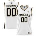 ゲームデイグレーツ メンズ ユニフォーム トップス Vanderbilt Commodores GameDay Greats Unisex NIL PickAPlayer Lightweight Women's Basketball Jersey White