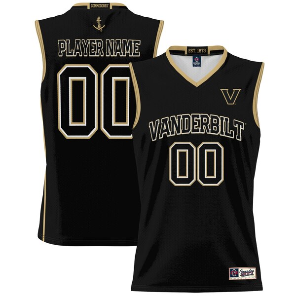 ǥ졼  ˥ե ȥåץ Vanderbilt Commodores GameDay Greats NIL PickAPlayer Basketball Jersey Black