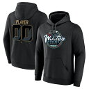 ファナティクス メンズ パーカー・スウェットシャツ アウター Vegas Golden Knights Fanatics Branded 2024 NHL Winter Classic PickAPlayer Pullover Hoodie Black