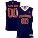 ゲームデイグレーツ メンズ ユニフォーム トップス Virginia Cavaliers GameDay Greats Unisex NIL PickAPlayer Lightweight Women's Basketball Jersey Navy