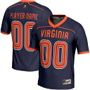 ゲームデイグレーツ メンズ ユニフォーム トップス Virginia Cavaliers GameDay Greats NIL PickAPlayer Lightweight Lacrosse Jersey Navy