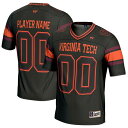 ゲームデイグレーツ メンズ ユニフォーム トップス Virginia Tech Hokies GameDay Greats NIL PickAPlayer Football Jersey Black