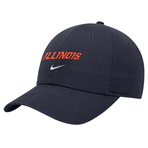 ʥ  ˹ ꡼ Illinois Fighting Illini Nike 2024 Sideline Club Adjustable Hat Navy