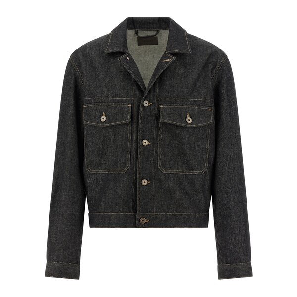 ルメール メンズ ジャケット＆ブルゾン アウター 'trucker' Jacket Blue