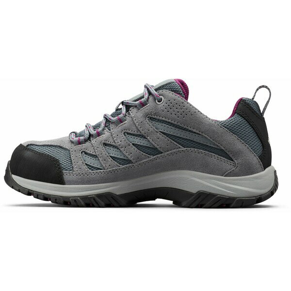 コロンビア レディース ブーツ＆レインブーツ シューズ Columbia Women's Crestwood Waterproof Hiking Shoes Graphite/Wild Iris