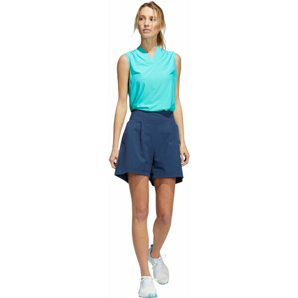 アディダス レディース カジュアルパンツ ボトムス adidas Women's Go-To Golf Shorts Crew Navy