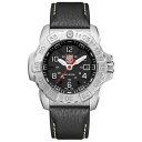 ~mbNX Y rv ANZT[ Men's Navy Seal 3251 Stainless Black Leather Strap Watch Black