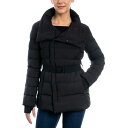 マイケルコース レディース ジャケット＆ブルゾン アウター Women 039 s Stretch Asymmetrical Belted Down Puffer Coat Black