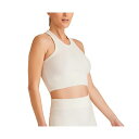 アララ レディース カットソー トップス Adult Women Goddess Cashmere Blend Crop Tank Bone