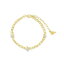スターリングフォーエバー レディース ブレスレット・バングル・アンクレット アクセサリー Women's Ivy Double Chain Bracelet Gold-Tone
