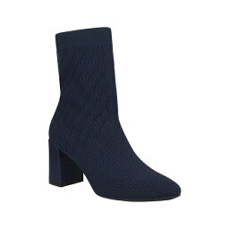 インポ レディース ブーツ シューズ Women's Vyra Stretch Knit Booties with Memory Foam Midnight Blue