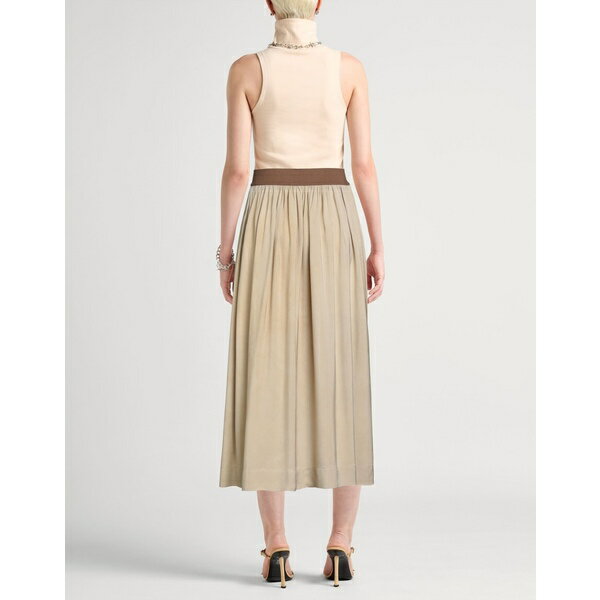 【送料無料】 ユマ・ワン レディース スカート ボトムス Midi skirts Beige