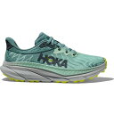 Hoka One One ホカオネオネ レディース スニーカー 【Hoka One One Challenger ATR 7 Mist Green Trellis (Women's)】 サイズ US_8.5(25.5cm) Mist Green/Trellis(4)