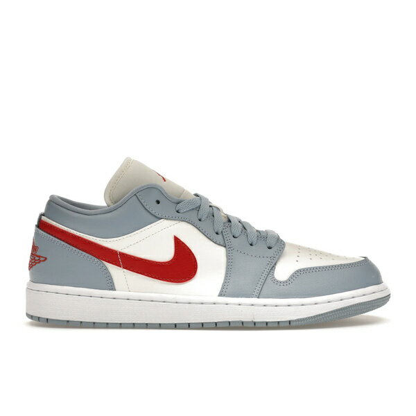 Jordan 硼 ǥ ˡ Jordan 1 Low Blue Whisper Dune Red (Women's)  US_7.5(24.5cm) Sail/Blue Grey/White/Dune Red