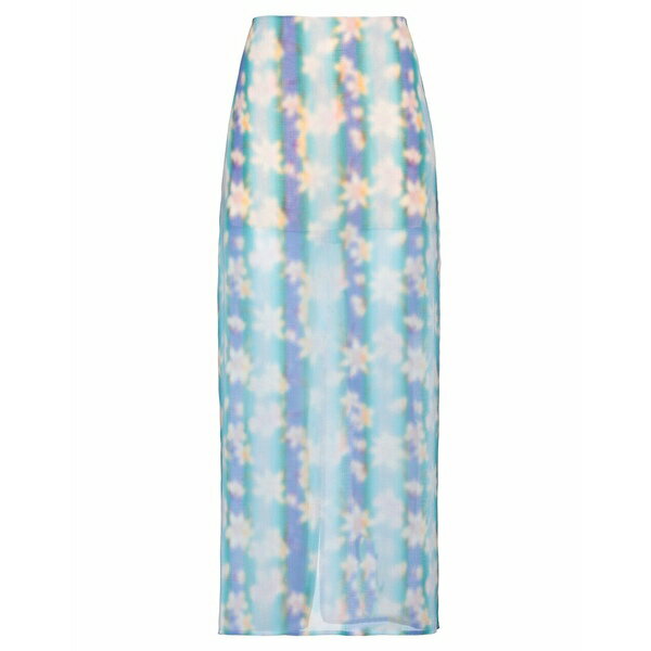 【送料無料】 ニナリッチ レディース スカート ボトムス Maxi skirts Sky blue