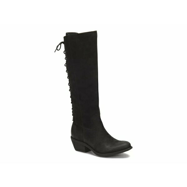 ソフト レディース ブーツ シューズ Sharnell Boot Black Suede