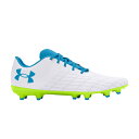 Under Armour アンダーアーマー メンズ スニーカー 【Magnetico Select 3 FG 'White High Vis Yellow'】 サイズ US_8.5(26.5cm)(4)
