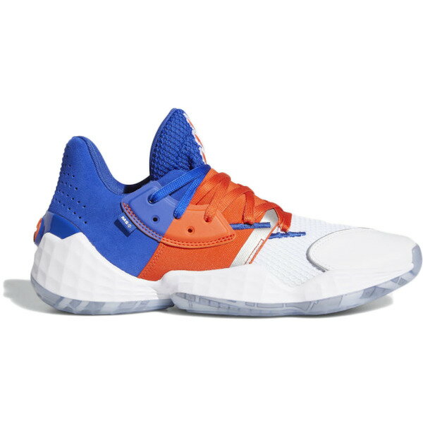 adidas アディダス メンズ スニーカー 【adidas Harden Vol.4 Bold Blue】 サイズ US_8(26.0cm) Bold Blue / Active Orange / Cloud White(4)