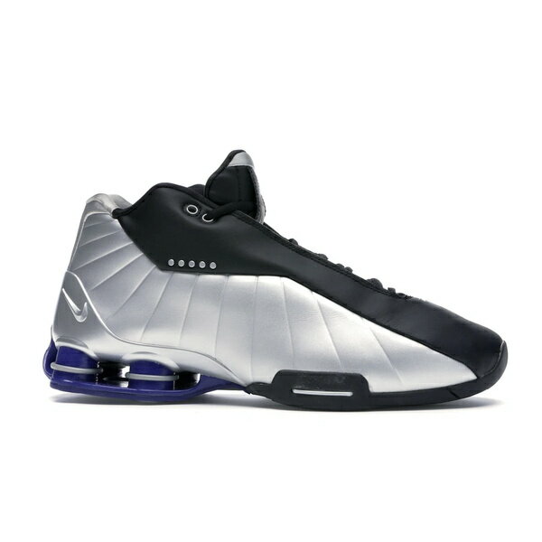 Nike ナイキ メンズ スニーカー 【Nike Shox BB4 Black Silver Lapis】 サイズ US_M_13 Black/Metallic Silver-Lapis