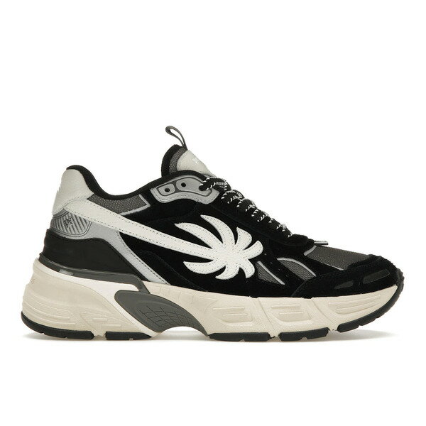 Palm Angels パーム・エンジェルス メンズ スニーカー 【Palm Angels The Palm Runner Black White】 サイズ E...