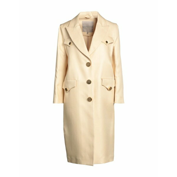 【送料無料】 エルマンノ シェルヴィーノ レディース ジャケット＆ブルゾン アウター Overcoats & Trench Coats Beige