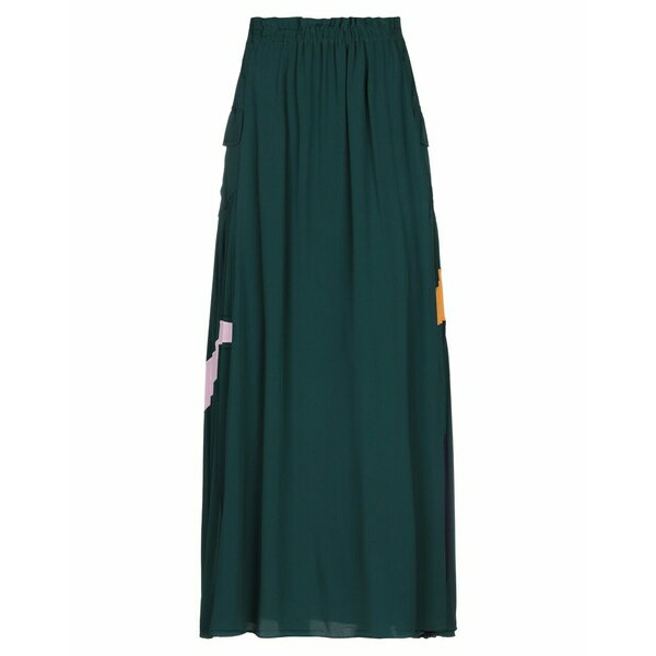 yz ACXo[O fB[X XJ[g {gX Maxi skirts Dark green