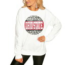 Q[fC fB[X p[J[EXEFbgVc AE^[ Ohio State Buckeyes Women's Scoop & Score Pullover Sweatshirt White