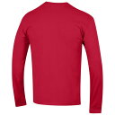 チャンピオン メンズ Tシャツ トップス NC State Wolfpack Champion Stack Logo Volleyball Powerblend Long Sleeve TShirt Red 3