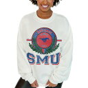 ゲームデイ レディース パーカー スウェットシャツ アウター SMU Mustangs Gameday Couture Women 039 s Hot Shot Fleece Pullover Sweatshirt White