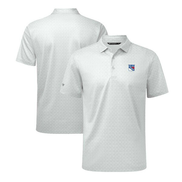 レベルウェア メンズ ポロシャツ トップス New York Rangers Levelwear System Insignia Core Polo White