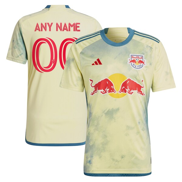 アディダス メンズ ユニフォーム トップス New York Red Bulls adidas 2023 Daniel Patrick Kit Replica Custom Jersey Yellow