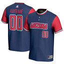 ゲームデイグレーツ メンズ ユニフォーム トップス Arizona Wildcats GameDay Greats Unisex NIL PickAPlayer Lightweight Softball Jersey Navy