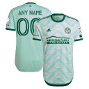 アディダス メンズ ユニフォーム トップス Atlanta United FC adidas 2023 The Forest Kit Authentic Custom Jersey Mint