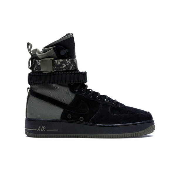 Nike ナイキ メンズ スニーカー 【Nike SF Air Force 1 High Camo】 サイズ US_9(27.0cm) Black/Medium Olive-Neutral Olive-Black