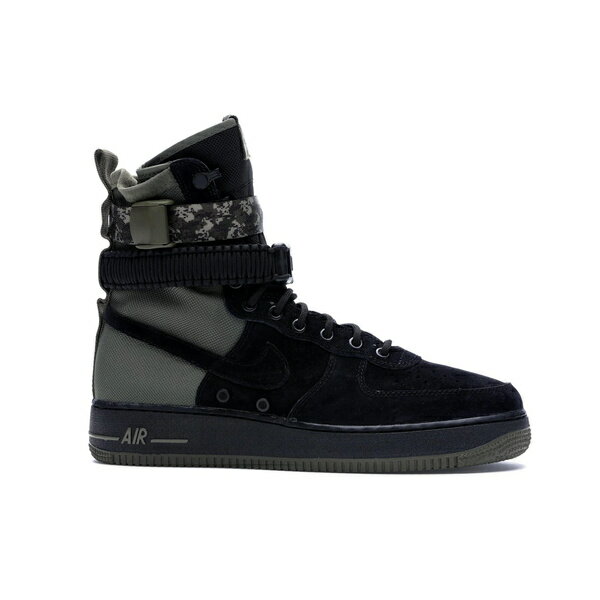 Nike ナイキ メンズ スニーカー 【Nike SF Air Force 1 High Camo】 サイズ US_9(27.0cm) Black/Medium Olive-Neutral Olive-Black