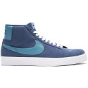 Nike ナイキ メンズ スニーカー 【Nike SB Zoom Blazer Mid Midnight Navy Noise Aqua】 サイズ US_8(26.0cm) Midnight Navy/Midnight Navy/Black/Noise Aqua(4)