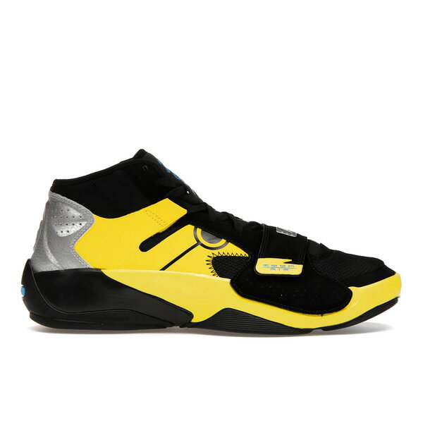 Jordan ジョーダン メンズ スニーカー 【Jordan Zion 2 SP Naruto vs. Sasuke】 サイズ US_10.5(28.5cm) Black/Laser Blue/Yellow Strike/Dark Purple Dust/Metallic Silver