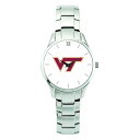 W[fB Y rv ANZT[ Virginia Tech Hokies Unisex Stainless Steel Bracelet Wristwatch -