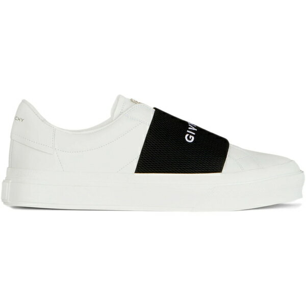 Givenchy ジバンシー メンズ スニーカー 【Givenchy City Sport Sneaker】 サイズ EU_43(28.0cm) White Black Logo Strap
