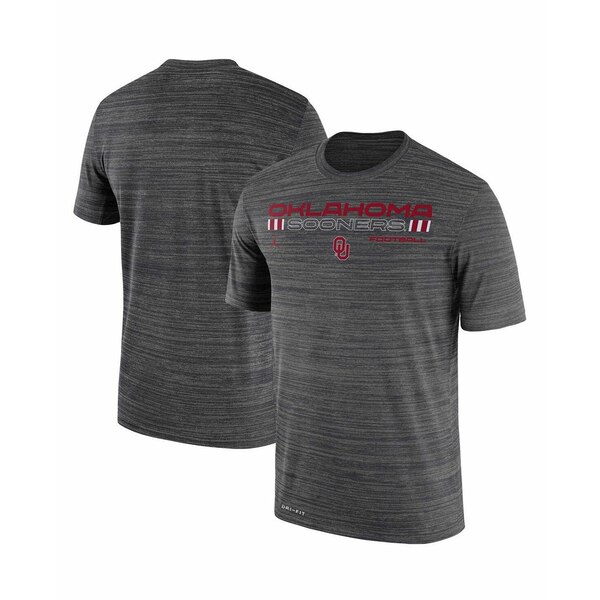 ナイキ レディース Tシャツ トップス Men's Charcoal Oklahoma Sooners Velocity Legend Performance T-shirt Charcoal