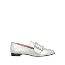 【送料無料】 バリー レディース スリッポン・ローファー シューズ Loafers Silver(4)
