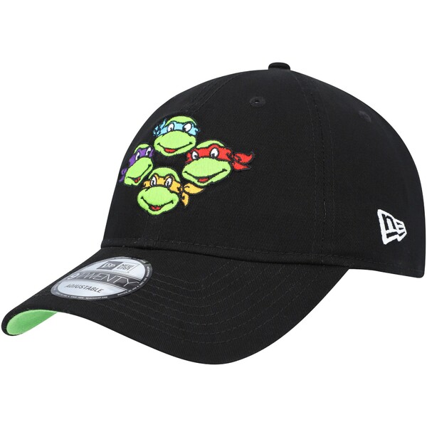 ニューエラ メンズ 帽子 アクセサリー Teenage Mutant Ninja Turtles New Era The Group Trucker 9FIFTY Snapback Hat Black