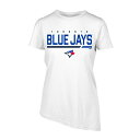 xEFA fB[X TVc gbvX Toronto Blue Jays Levelwear Women's Birch TShirt White