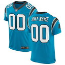 ナイキ メンズ ユニフォーム トップス Carolina Panthers Nike Classic Elite Custom Jersey Blue