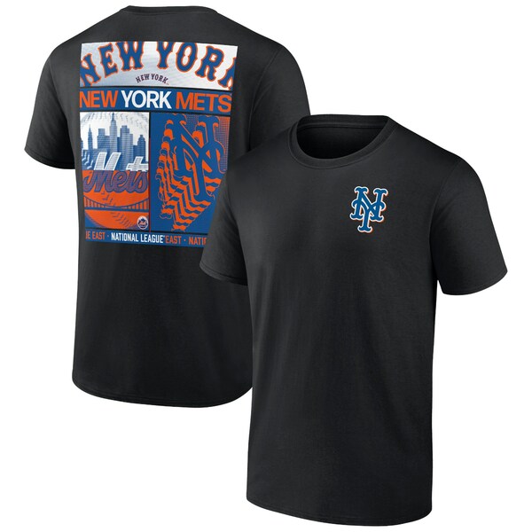 ファナティクス メンズ Tシャツ トップス New York Mets Fanatics Branded In Good Graces TShirt Black