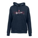 レベルウェア レディース パーカー・スウェットシャツ アウター Boston Red Sox Levelwear Women's Adorn Faded Pullover Hoodie Navy